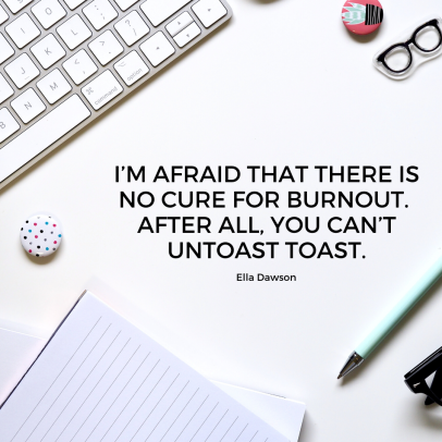 burnout quote image
